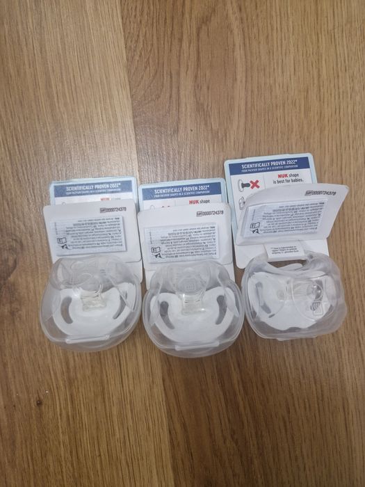 3x smoczek firmy nuk