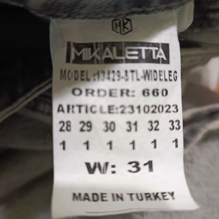 Нові сірі жіночі джинси Micaletta (Туреччина) — розмір 31 (EU 40 / L)