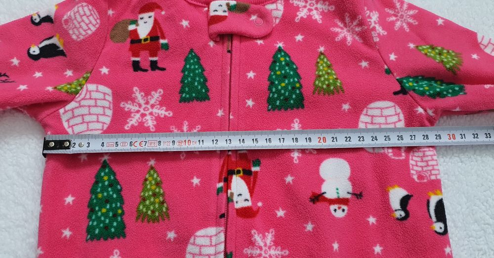 Pajacyk śpioszki piżamka 18m Carter's 80-86 cm