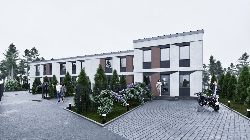 Таунхаус 77м2/ділянка від 1,5 соток/поруч з АТБ/гарний виїзд/без %