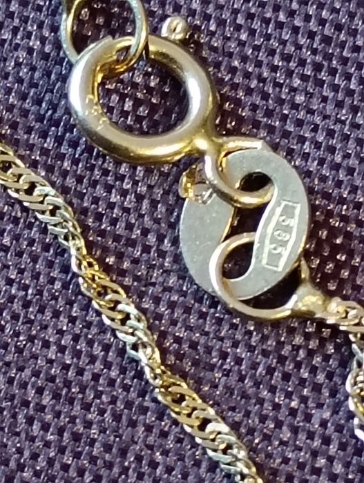 Złoty Łańcuszek wraz z Krzyżykiem