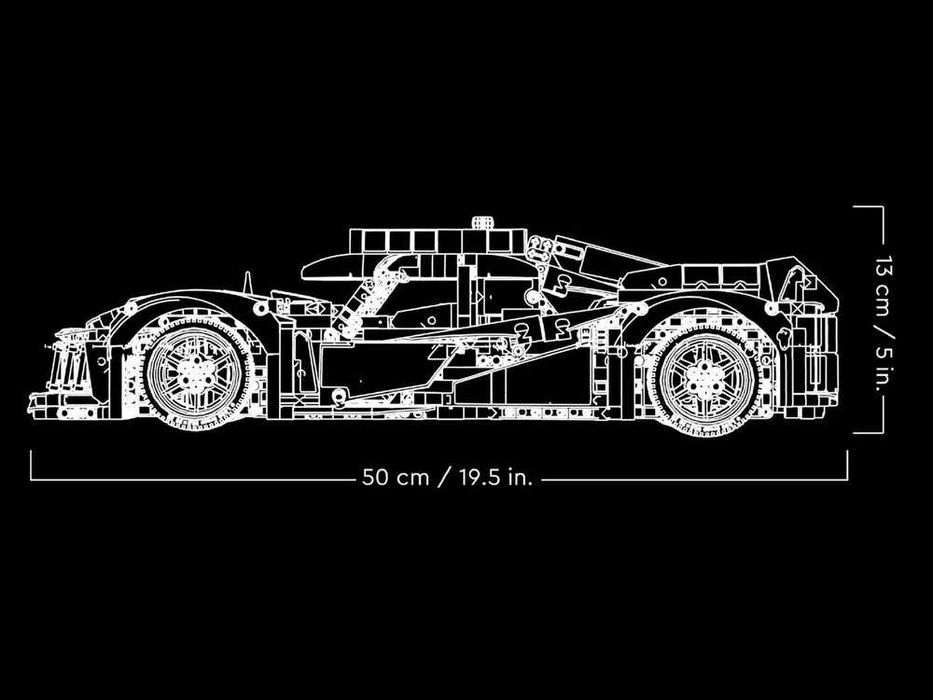 Конструктор Technic Peugeot 9X8 24H Le Mans Hybrid Hypercar (42156)
