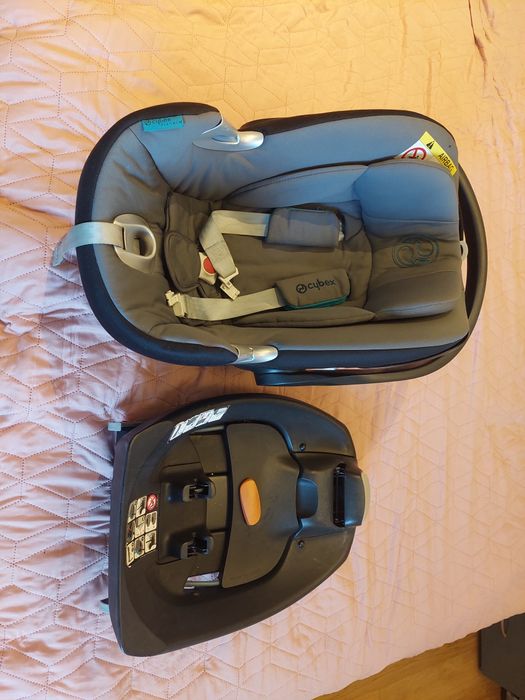 Fotelik Cybex Aton Q Platinum baza isofix