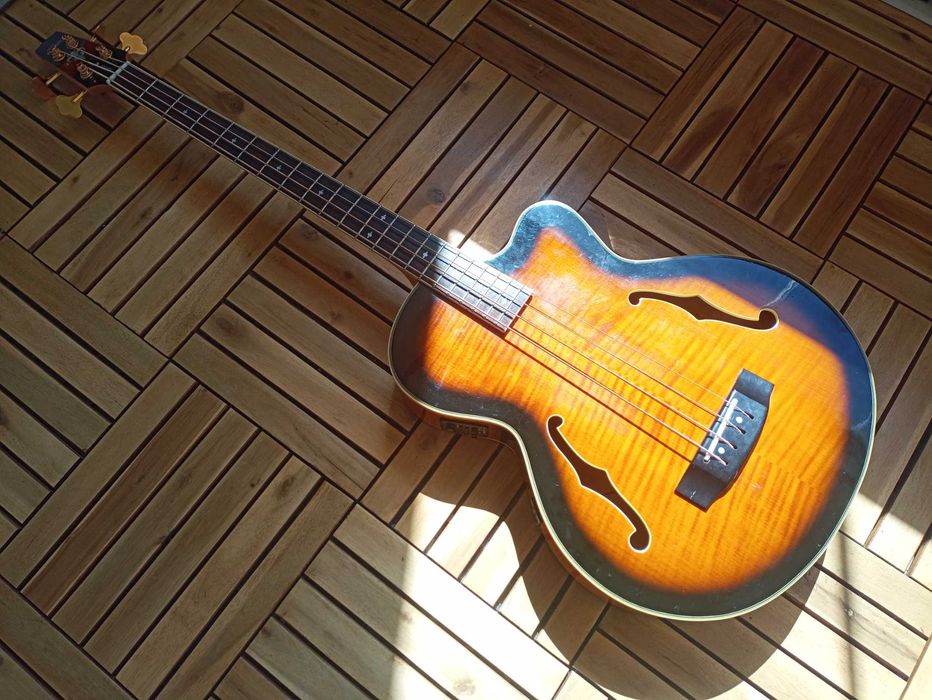 Aria pro FEB-DLX, bas akustyczny, gitara basowa