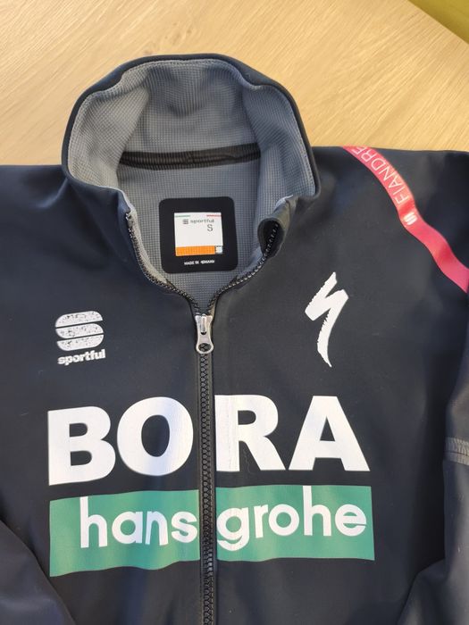 Bluza kolarska pro team Bora Hansgrohe s  fiandre