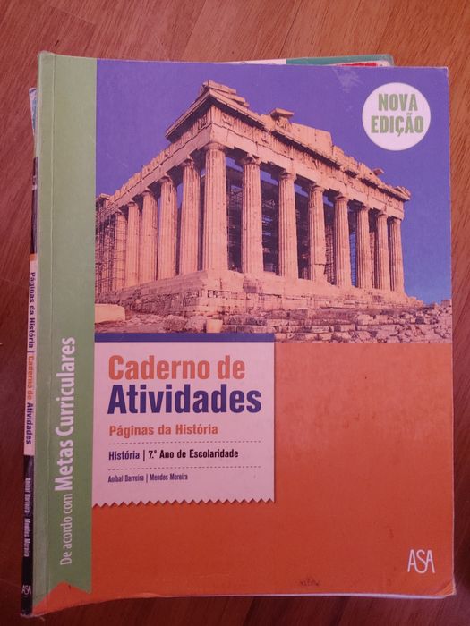 Páginas da História 7 - caderno de atividades