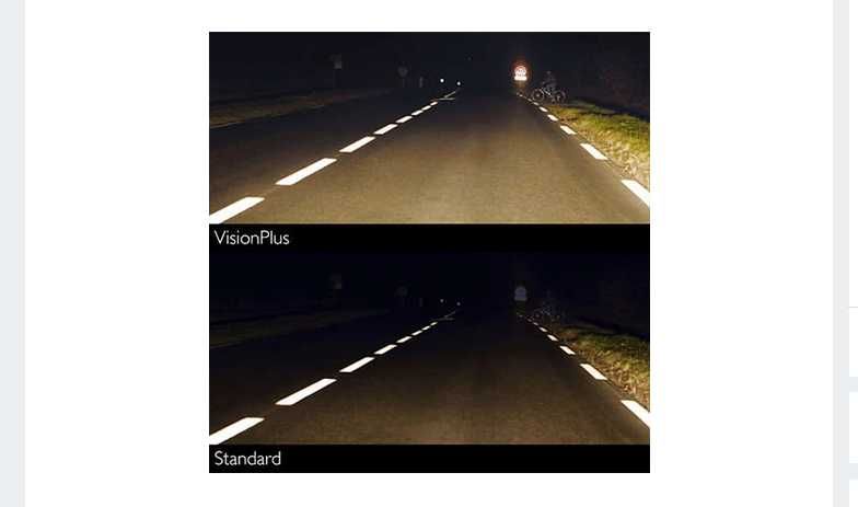 Philips 2xŻarówki H7 VisionPlus 60% Więcej Światła