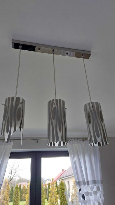 Lampa wisząca + lampa kinkiet