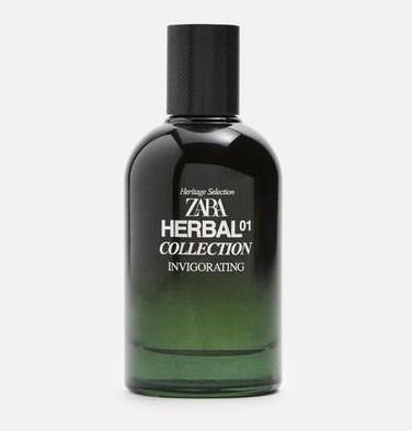 ZARA Herbal Collection 01 INVIGORARING 100 ml perfumy męskie