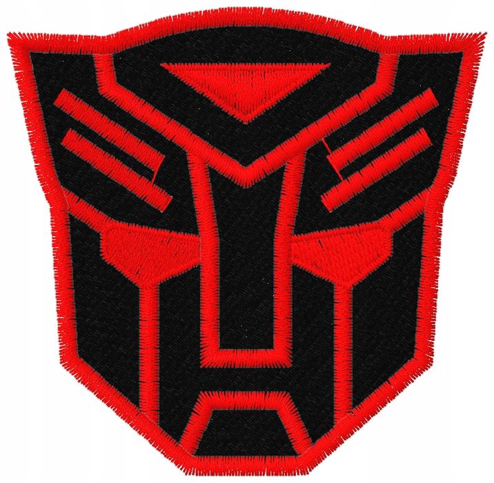 Termo Naszywka Transformers Autoboty Optimus Prime Haftowana Naprasowa