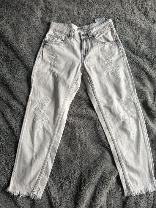 Spodnie jeansy jeansowe Zara 36 S