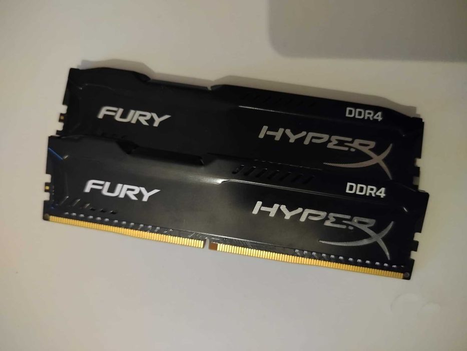 HyperX fury 8GB RAM DDR4 (2x4gb)