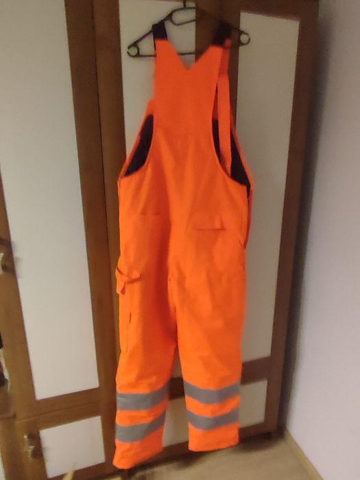 Spodnie robocze PLANAM  ogrodniczki ocieplane rozmiar M