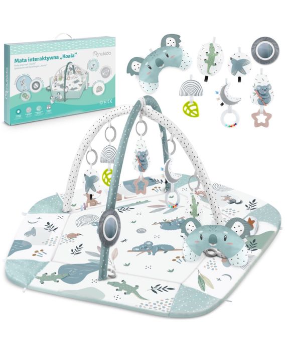 Розвивальний килимок 136 x 136 см Коала Nukido