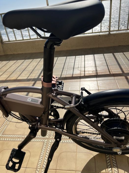 Oxylane foldable electric bicycle large size L