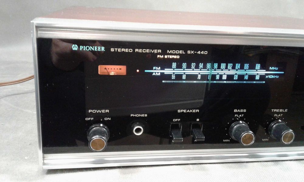 PIONEER SX-440,amplituner stereo vintage