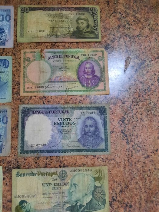 Notas antigas e raras