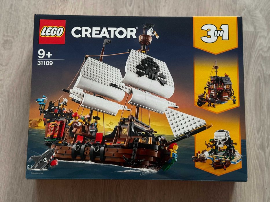 LEGO 31109 Creator 3w1 - Statek piracki
