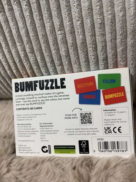 gra karciana Bumfuzzle