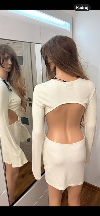 LA MANIA oryginalna sukienka - mega sexy - rozmiar L 40