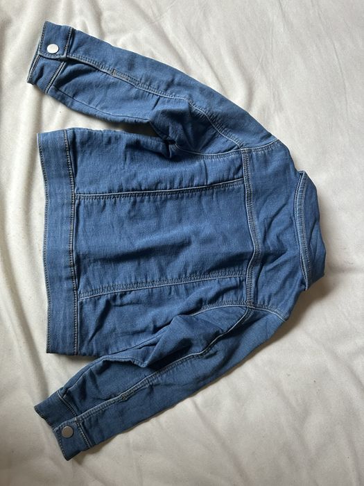 Niebieska jeansowa kurtka rozm.98