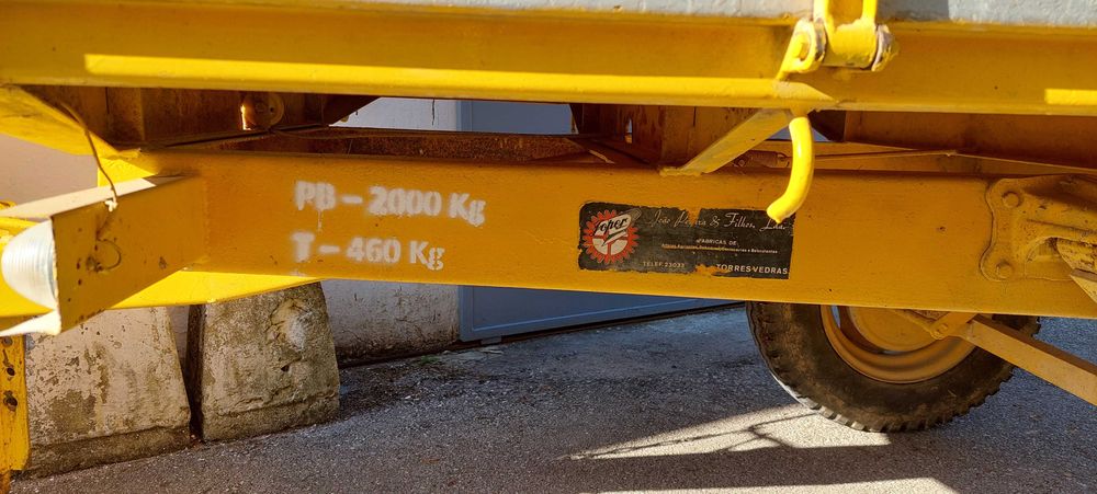 Reboque Agricola marca JOPER,  como novo