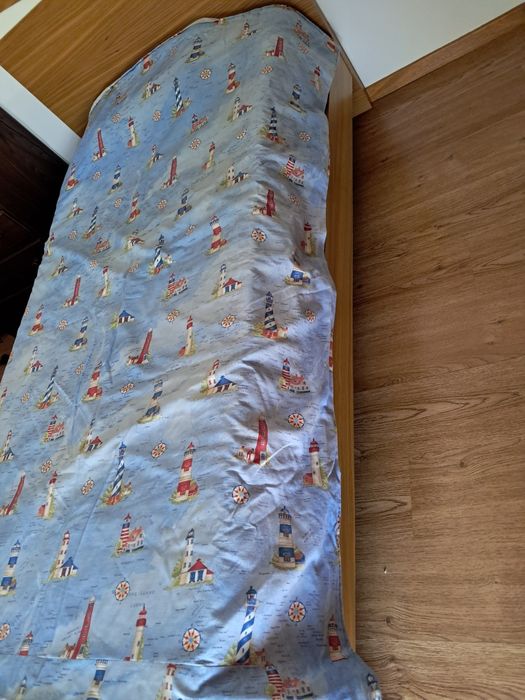 Coberta e fronhas para cama de solteiro423544949687592961