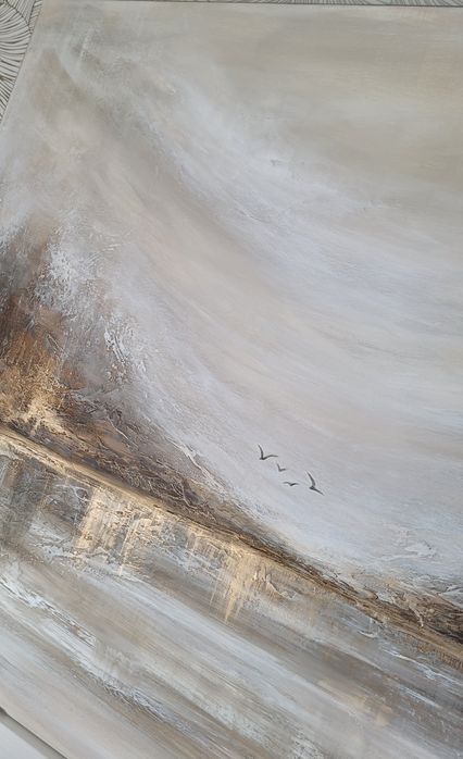 Piękny obraz ręcznie malowany 120x80 cm