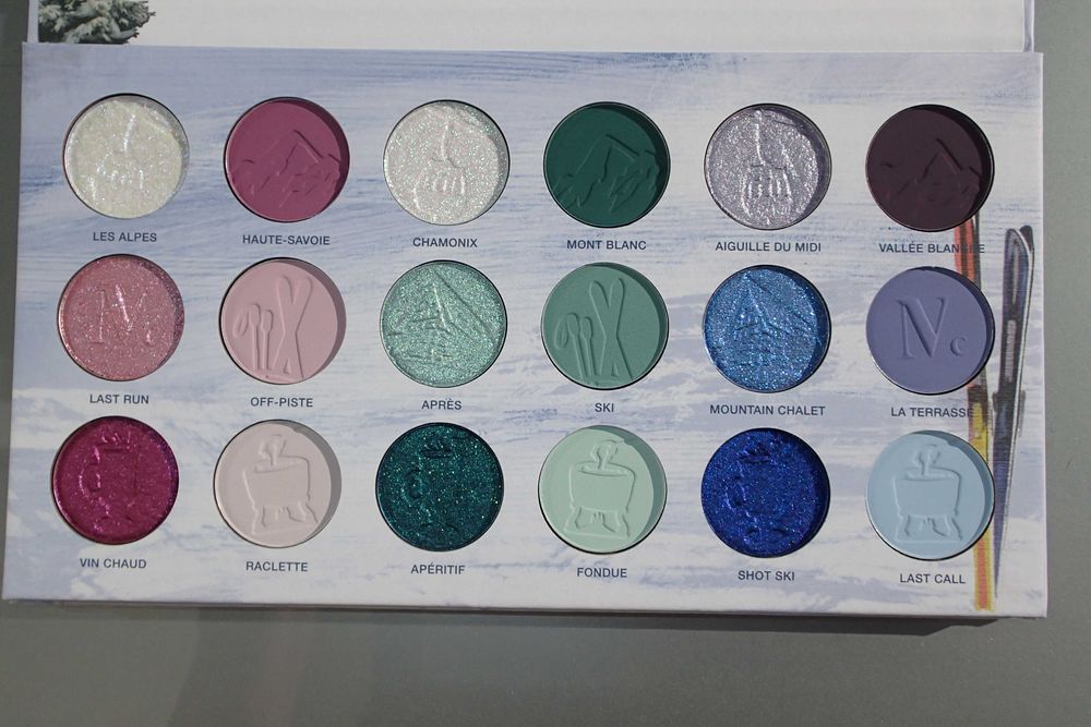 Nomad Cosmetics paleta Chamonix Apres Ski