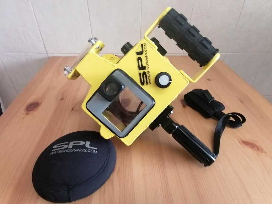 Vendo caixa estanque SPL + Canon 7D