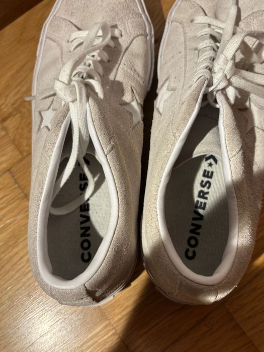 ténis converse - one star, creme, tamanho 41