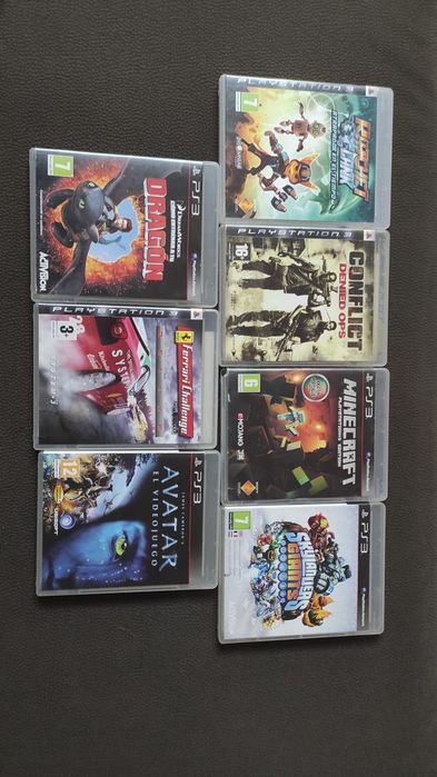 Jogos PlayStation 3 variados