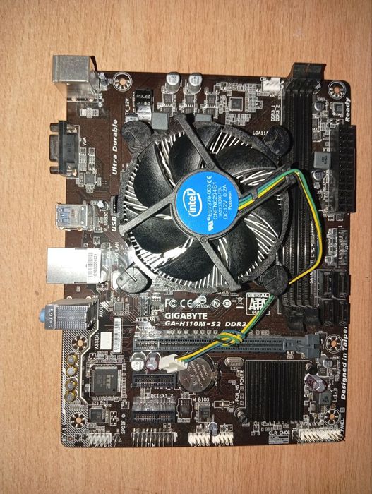 Материнська плата Gigabyte ga h110m s2