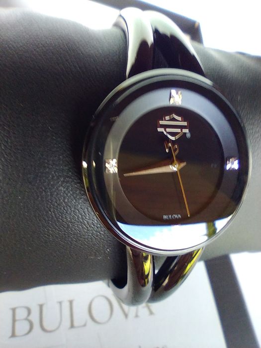 Relógio Harley-Davison Bulova. Novo e bastante elegante.