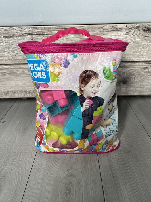 Mega Bloks pierwsze klocki 60 sztuk jak Lego Duplo