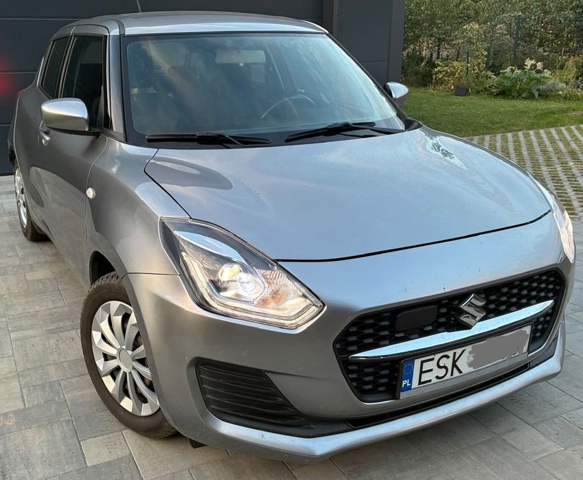 Suzuki Swift LED, Pierwszy Wł. Krajowy, Hybryda, czujniki parkowania