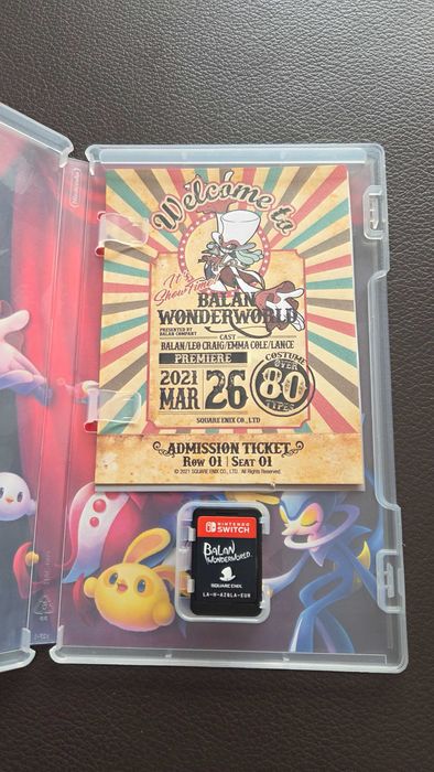 Nintendo Switch Balan Wonderworld jak nowa 100% stan idealny