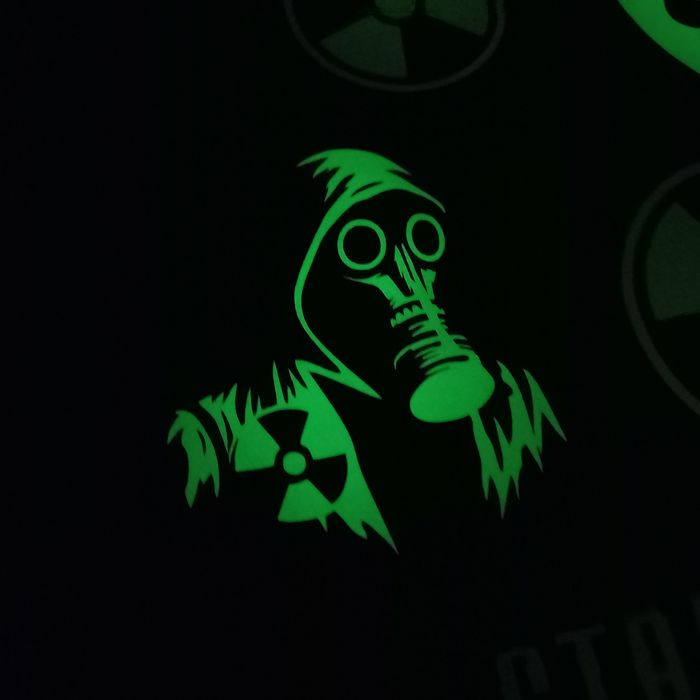 Шеврони світлові Сталкер, CS GO, патчі на липучці stalker