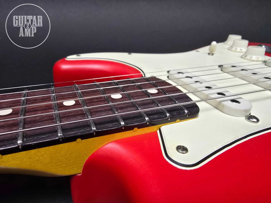Nashguitars S63 Dakota Red Medium Relic Stratocaster Custom Shop
