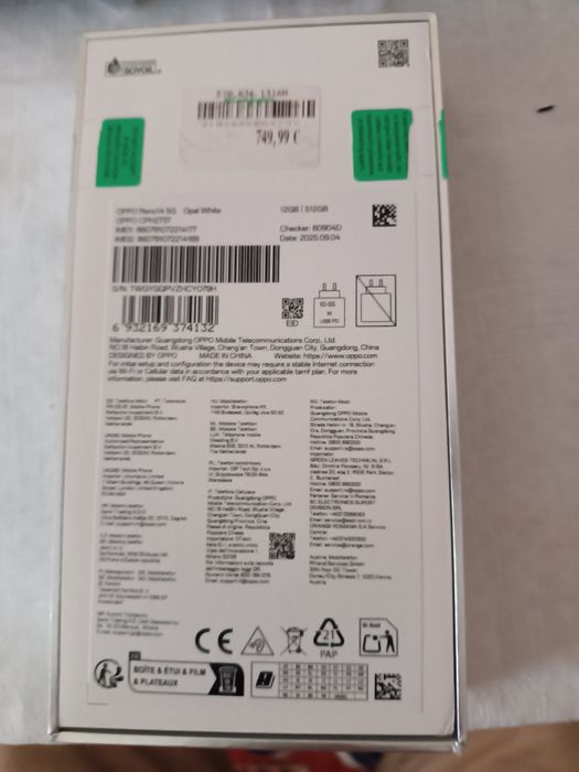 Telemóvel OPPO 14 5G