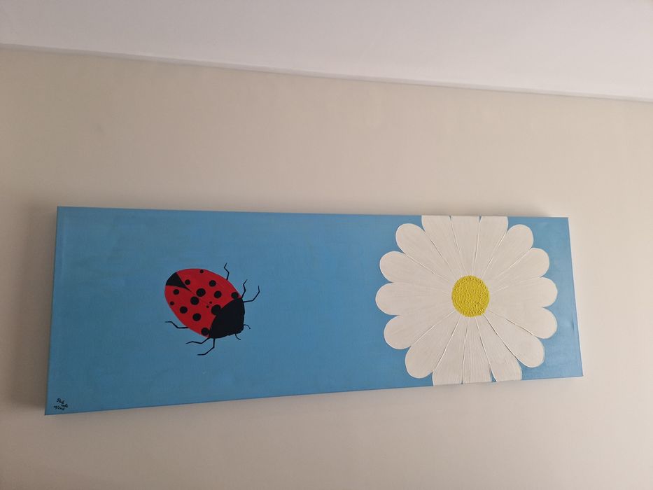 Tela decorativa (145 cm por 50 cm)