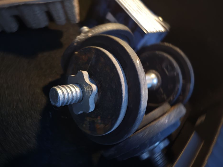 Halteres  Pesos com Barra