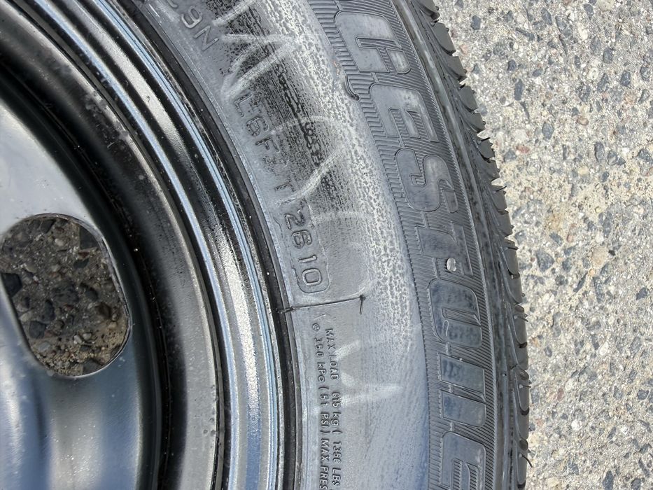 Запаска  нова R15 /  195/65 Continental/ Bridgestone