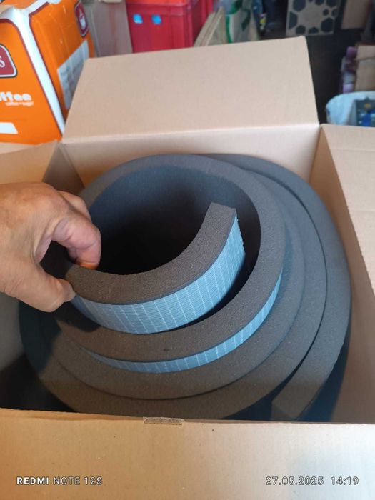 Mata kauczukowa z klejem Kaimann Kaiflex 13mm - cała rolka w kartonie