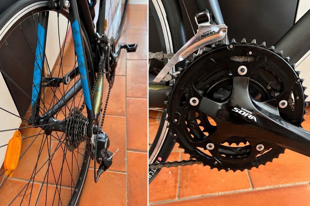 B’TWIN Triban 5 L – Shimano Sora 3x9  - Bicicleta Estrada