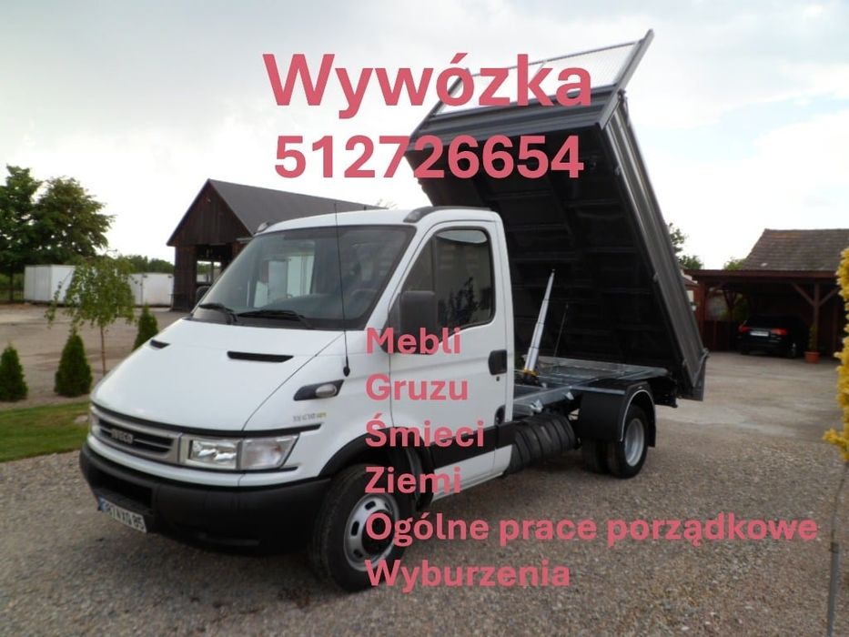 Wywóz ziemi gruzu śmieci , wyburzenia i rozbiórki Kraków  i Okolice