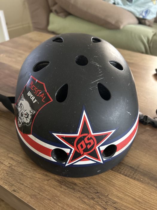 Kask na deskę lub rower