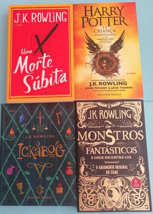 10 livros do Harry Potter-NOVOS a estrear-Desde 4,50€