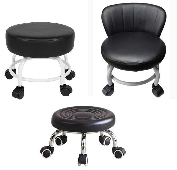 Стільці для майстра педикюру низькі