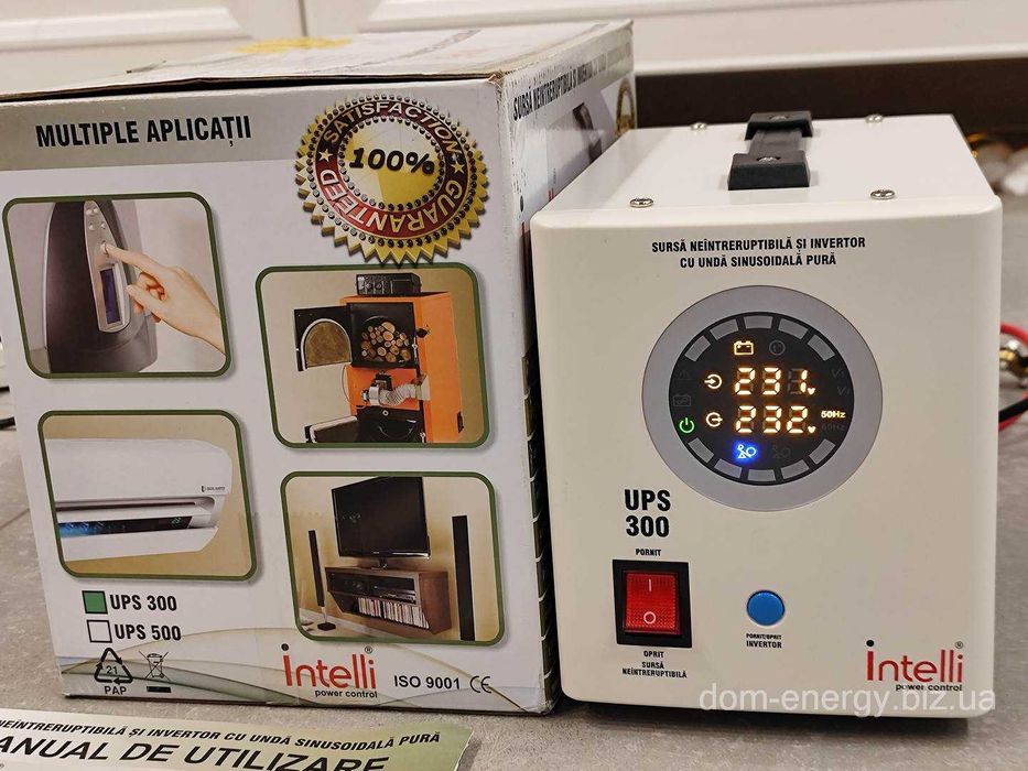 Источник бесперебойного питания ИБП бесперебойник до котла ДБЖ 300W Вт